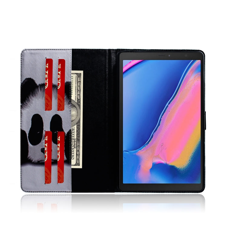 Panda Pattern Horizontal Flip Leather Case for Galaxy Tab A 8 (2019) / P200 / P205, with Holder & Card Slot & Wallet, For Galaxy Tab A 8 (2019)