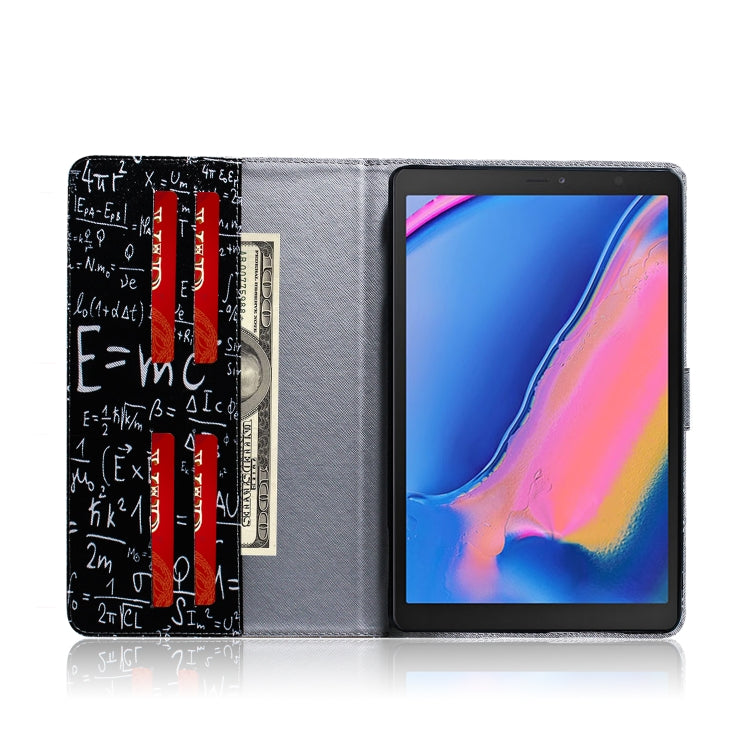 Formula Pattern Horizontal Flip Leather Case for Galaxy Tab A 8 (2019) / P200 / P205, with Holder & Card Slot & Wallet, For Galaxy Tab A 8 (2019)