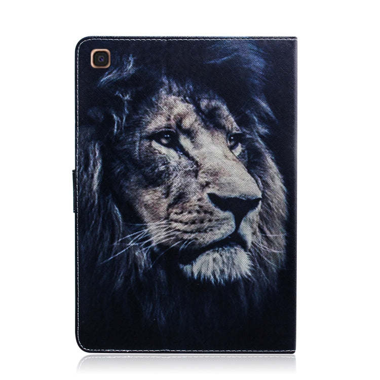 Lion Pattern Horizontal Flip Leather Case for Galaxy Tab A 10.1 (2019) T510 / T515, with Holder & Card Slot & Wallet, For Galaxy Tab A 10.1 (2019)
