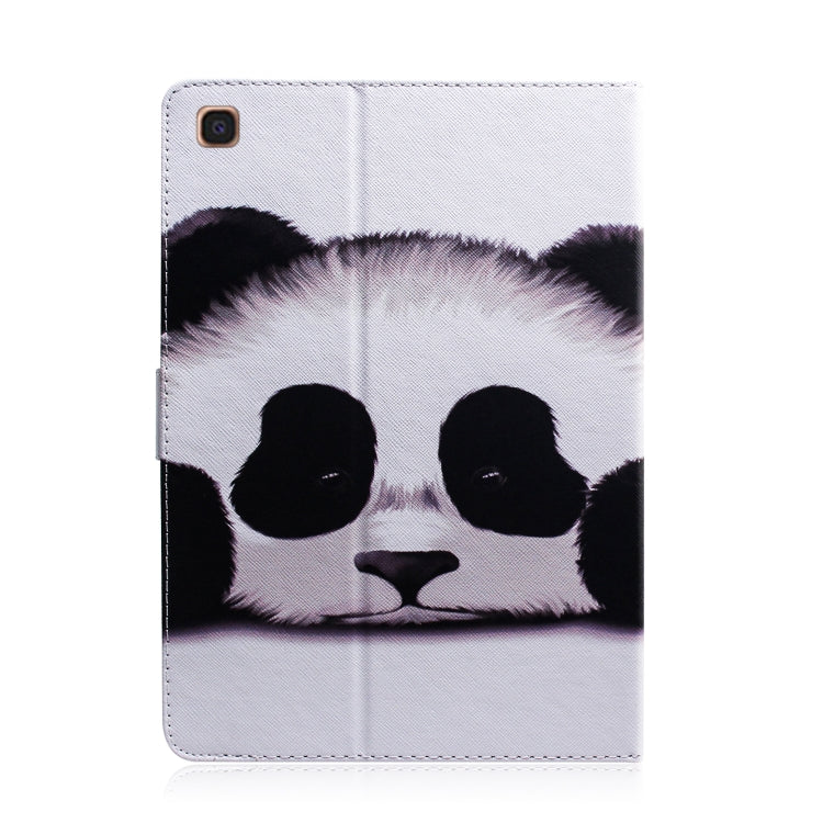 Panda Pattern Horizontal Flip Leather Case for Galaxy Tab S5E T720 / T725, with Holder & Card Slot & Wallet, For Galaxy Tab S5E