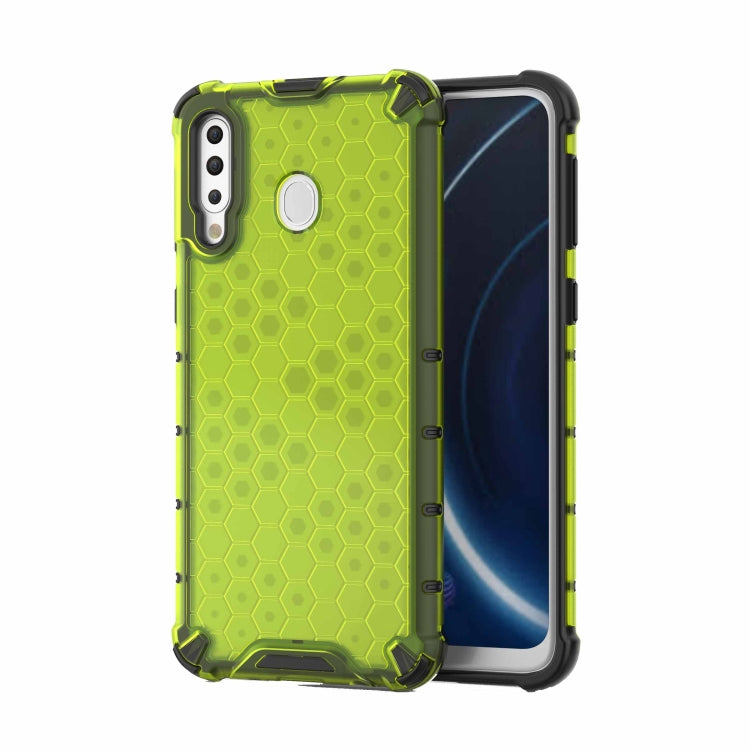 Honeycomb Shockproof PC + TPU Case for Galaxy M30, For Galaxy M30, For Galaxy M30 2, For Galaxy M30 1