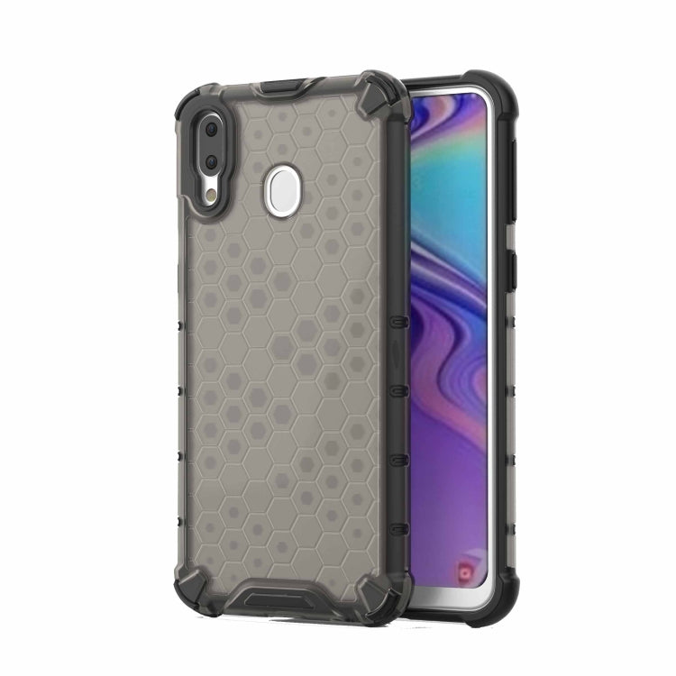 Honeycomb Shockproof PC + TPU Case for Galaxy M20, For Galaxy M20 1, For Galaxy M20, For Galaxy M20 2