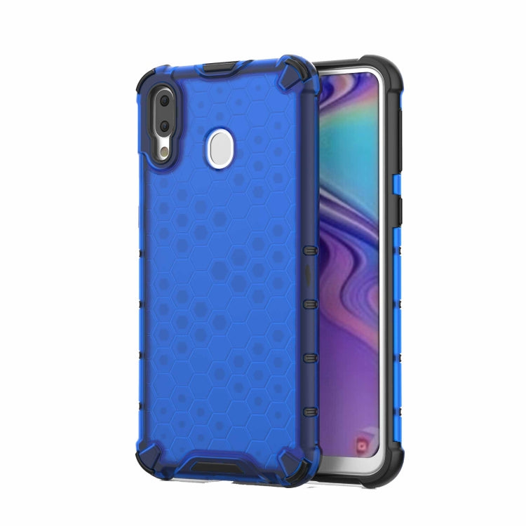 Honeycomb Shockproof PC + TPU Case for Galaxy M20, For Galaxy M20 1, For Galaxy M20, For Galaxy M20 2