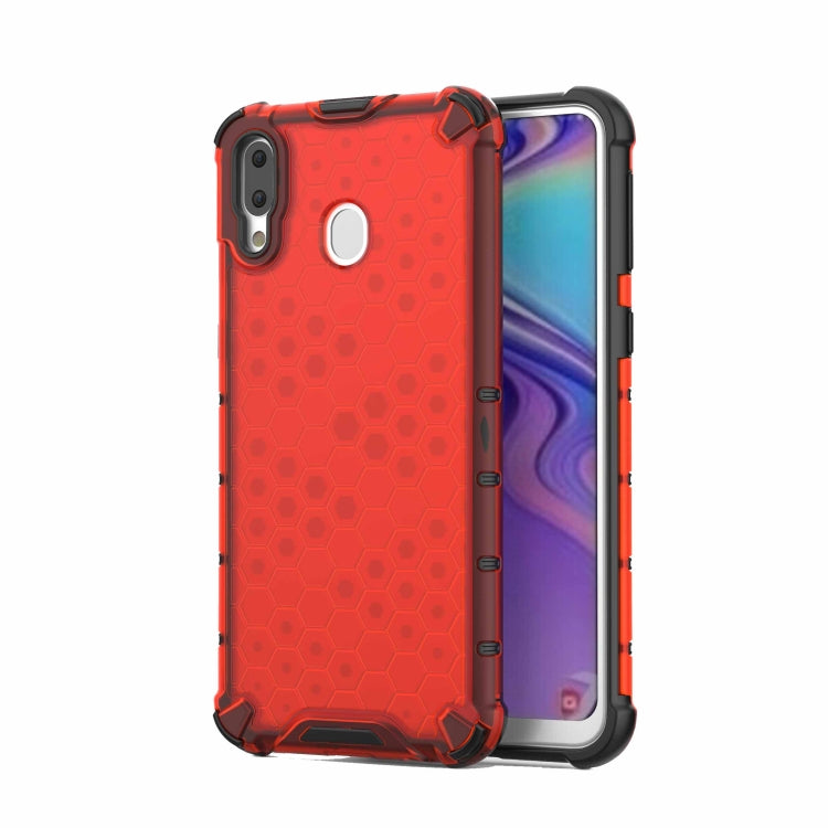Coque antichoc nid d'abeille en PC + TPU pour Galaxy M20, Galaxy M20 2 et Galaxy M20 1