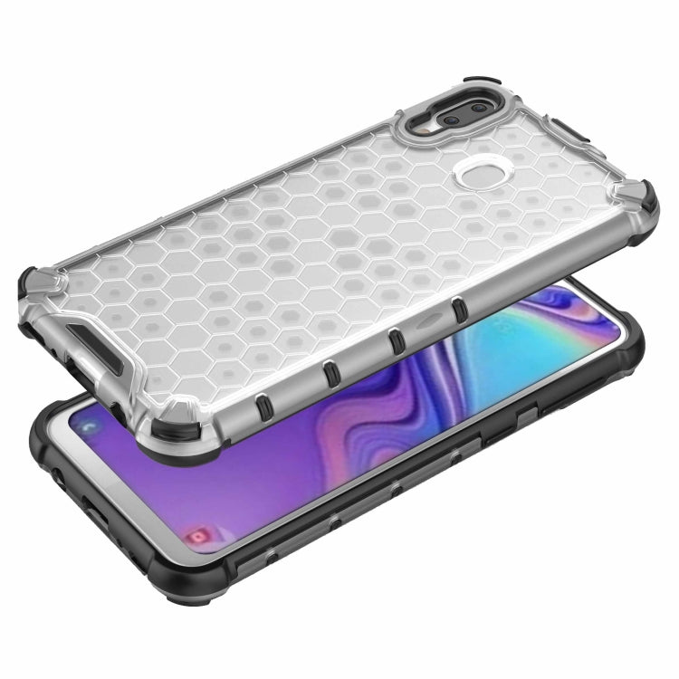 Coque antichoc nid d'abeille en PC + TPU pour Galaxy M20, Galaxy M20 2 et Galaxy M20 1