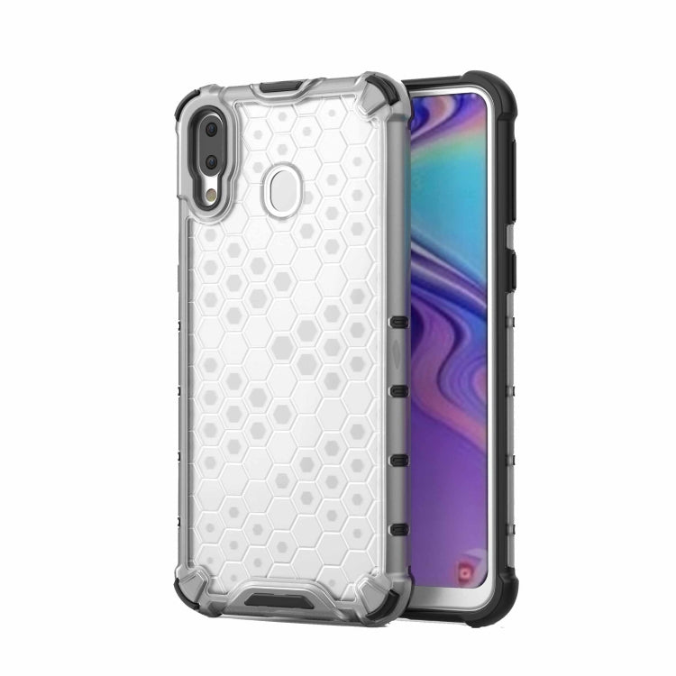 Coque antichoc nid d'abeille en PC + TPU pour Galaxy M20, Galaxy M20 2 et Galaxy M20 1