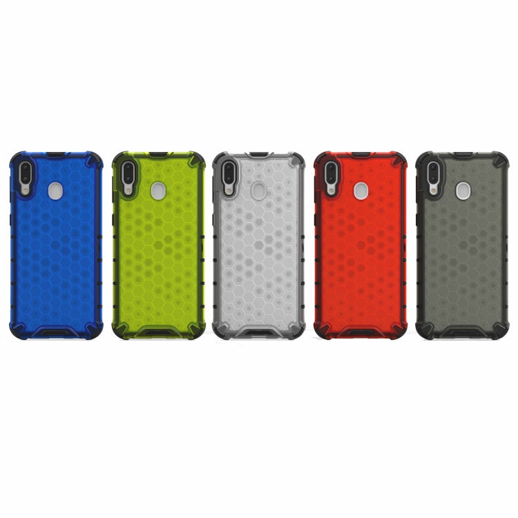 Honeycomb Shockproof PC + TPU Case for Galaxy M20, For Galaxy M20 1, For Galaxy M20, For Galaxy M20 2