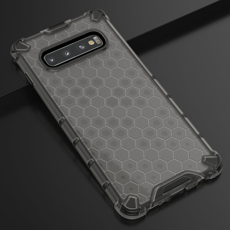 Honeycomb Shockproof PC + TPU Case for Galaxy S10+, For Galaxy S10+