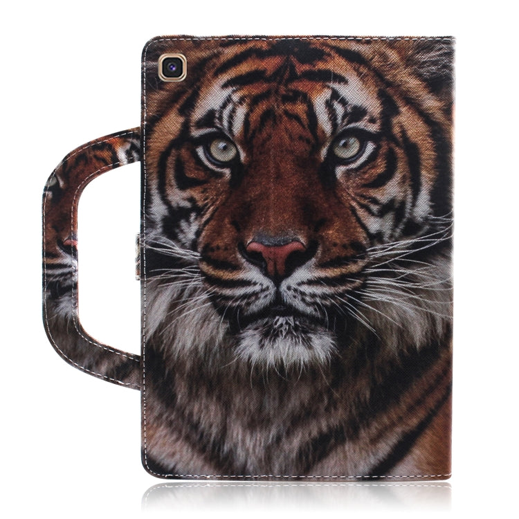 Tiger Pattern Horizontal Flip Leather Case for Galaxy Tab S5E 10.5 T720 / T725, with Holder & Card Slot & Wallet, Galaxy Tab S5E 10.5 T720 / T725