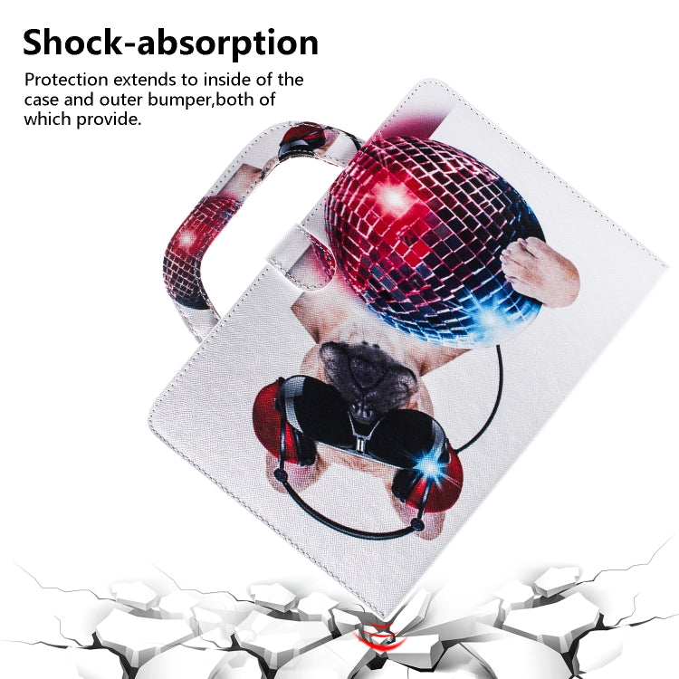 Fashion Dog Pattern Horizontal Flip Leather Case for Galaxy Tab A 8 (2019) / P200 / P205, with Holder & Card Slot & Wallet, For Galaxy Tab A 8 (2019) / P200 / P205