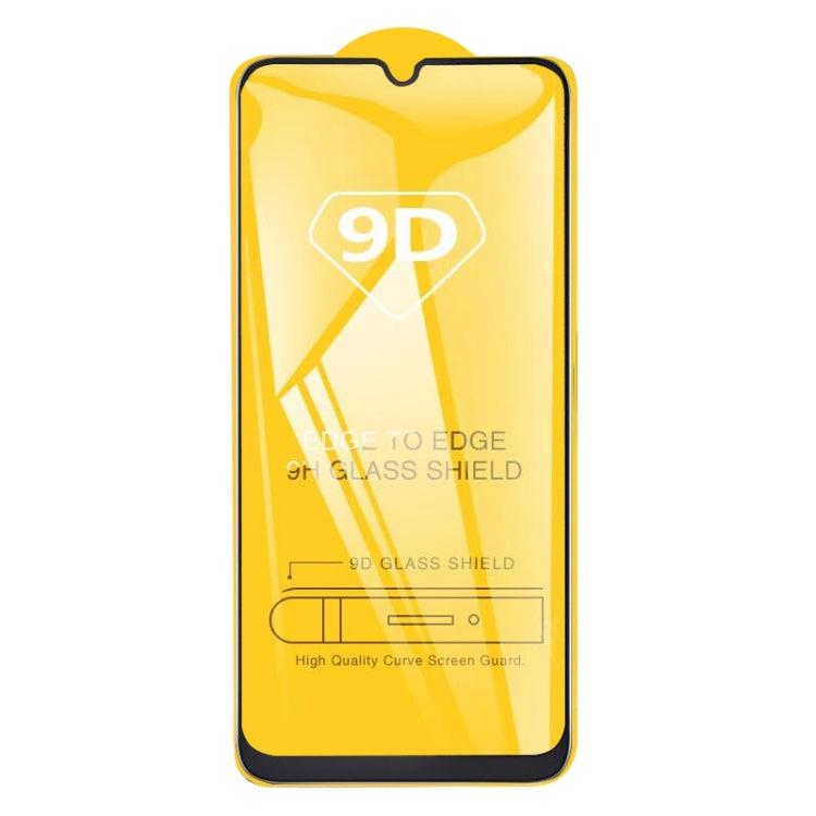 25 PCS For Galaxy A10s 9D Full Glue Full Screen Tempered Glass Film, For Galaxy A10s