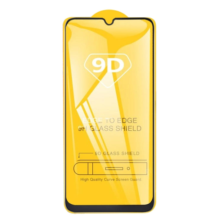 For Galaxy A20s 9D Full Glue Full Screen Tempered Glass Film, For Galaxy A20s