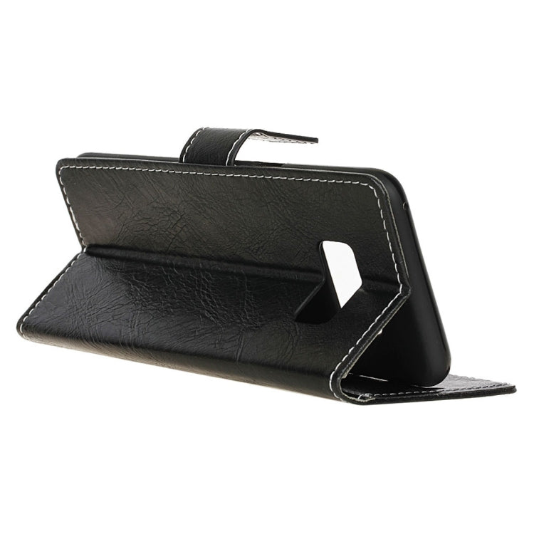 Retro Crazy Horse Texture Horizontal Flip Leather Case fore Galaxy S10e, with Holder & Card Slots & Photo Frame, For Samsung Galaxy S10e