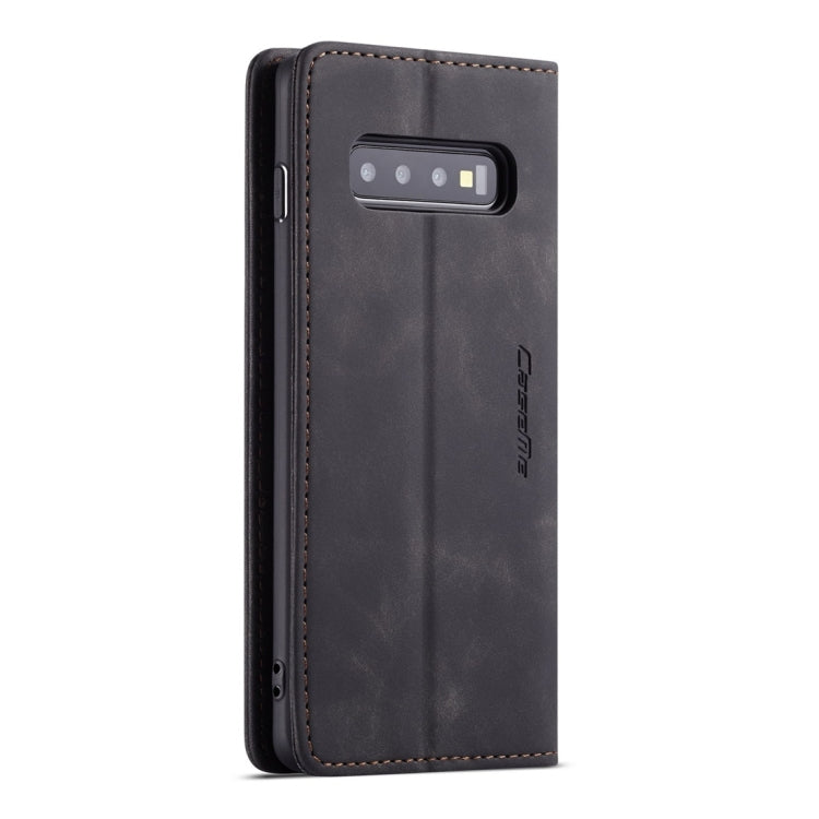 CaseMe-013 Multifunctional Retro Frosted Horizontal Flip Leather Case for Galaxy S10, with Card Slot & Holder & Wallet, For Galaxy S10