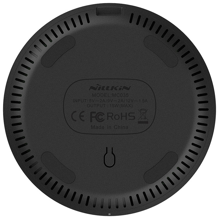 NILLKIN MC035 Power Flash Qi Standard High Speed Wireless Charger (Classic Nylon)