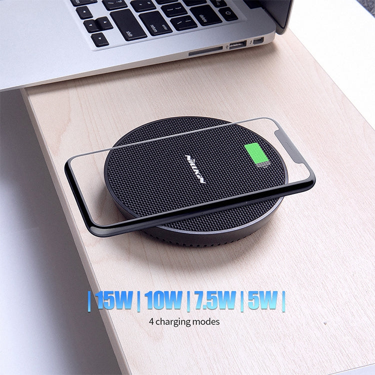 NILLKIN MC035 Power Flash Qi Standard High Speed Wireless Charger (Classic Nylon)