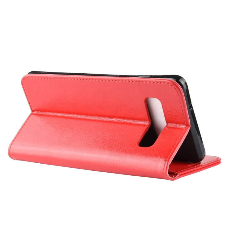 R64 Texture Single Fold Horizontal Flip Leather Case for Galaxy S10+, with Holder & Card Slots & Wallet, For Galaxy S10+