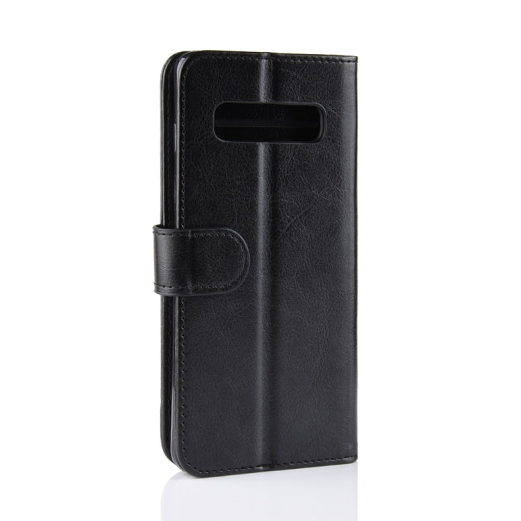 R64 Texture Single Fold Horizontal Flip Leather Case for Galaxy S10, with Holder & Card Slots & Wallet, For Galaxy S10
