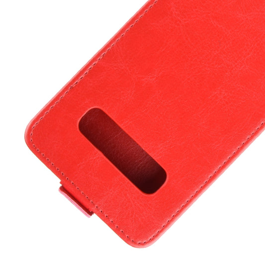Galaxy S10+ business case with card slot viewed from side angle