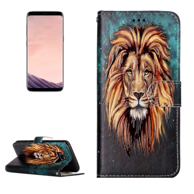 For Galaxy S8 Gloss Oil Embossed Horizontal Flip Leather Case with Holder & Card Slots & Wallet & Photo Frame, For Galaxy S8