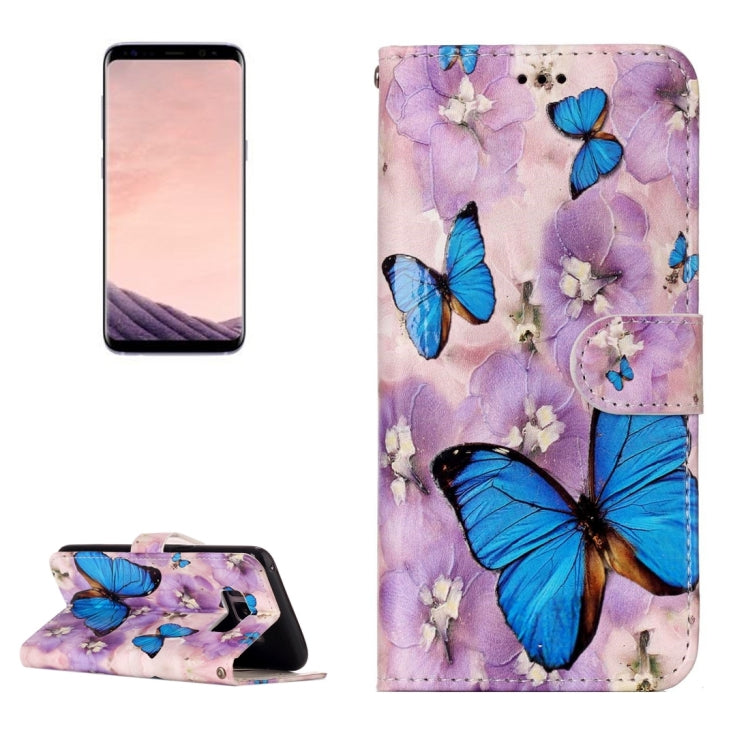 For Galaxy S8 Gloss Oil Embossed Horizontal Flip Leather Case with Holder & Card Slots & Wallet & Photo Frame, For Galaxy S8