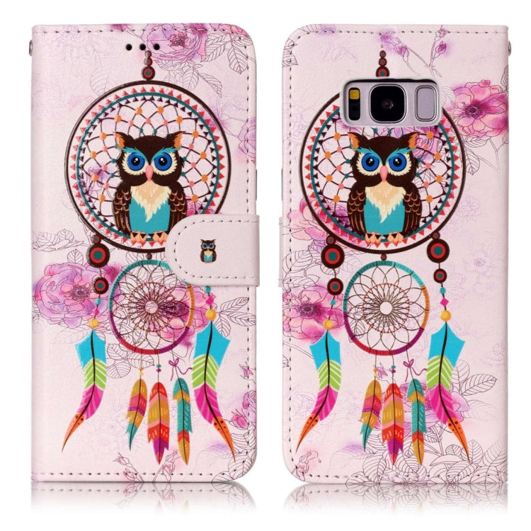 For Galaxy S8 Gloss Oil Embossed Horizontal Flip Leather Case with Holder & Card Slots & Wallet & Photo Frame, For Galaxy S8