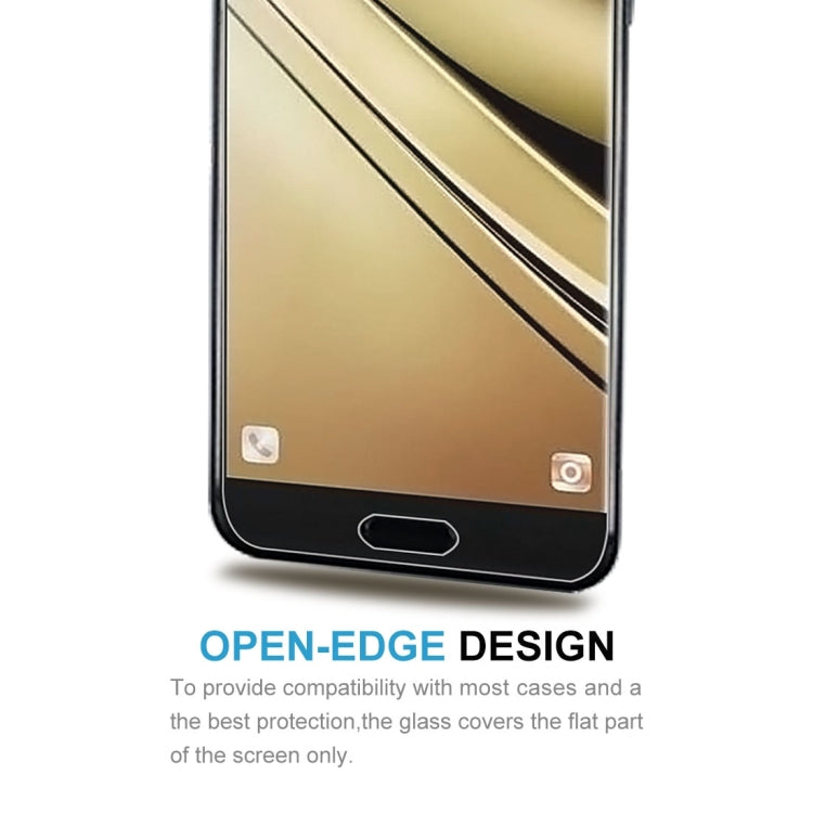 10 PCS 9H 2.5D Tempered Glass Film for Galaxy C7 (2017), Galaxy C7 (2017) (10pcs)