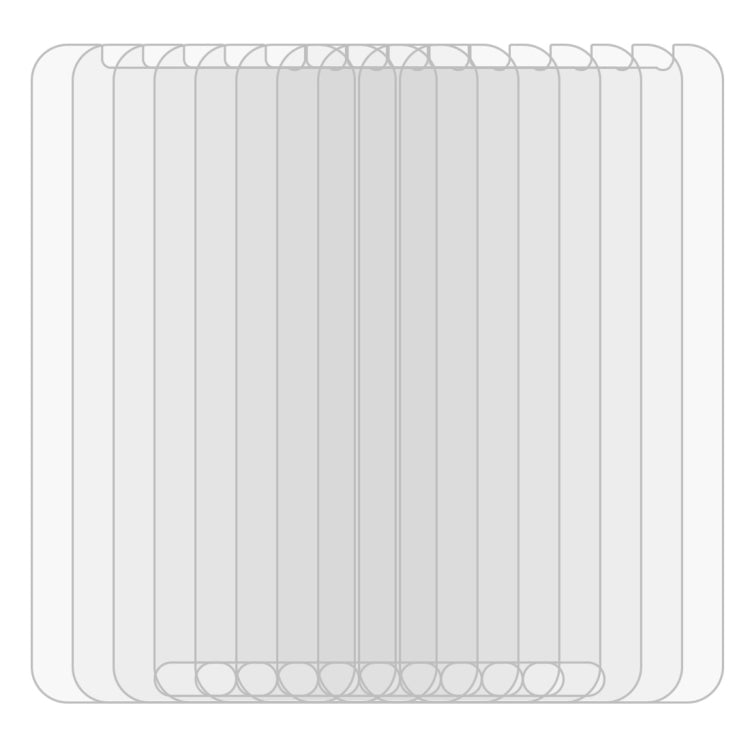 Lot de 10 films en verre trempé 9H 2,5D pour Galaxy J2 (2016)
