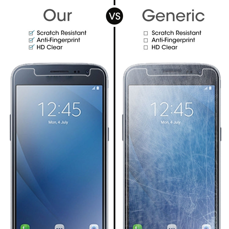 10 PCS 9H 2.5D Tempered Glass Film for Galaxy J2 (2016), For Galaxy J2 (2016)