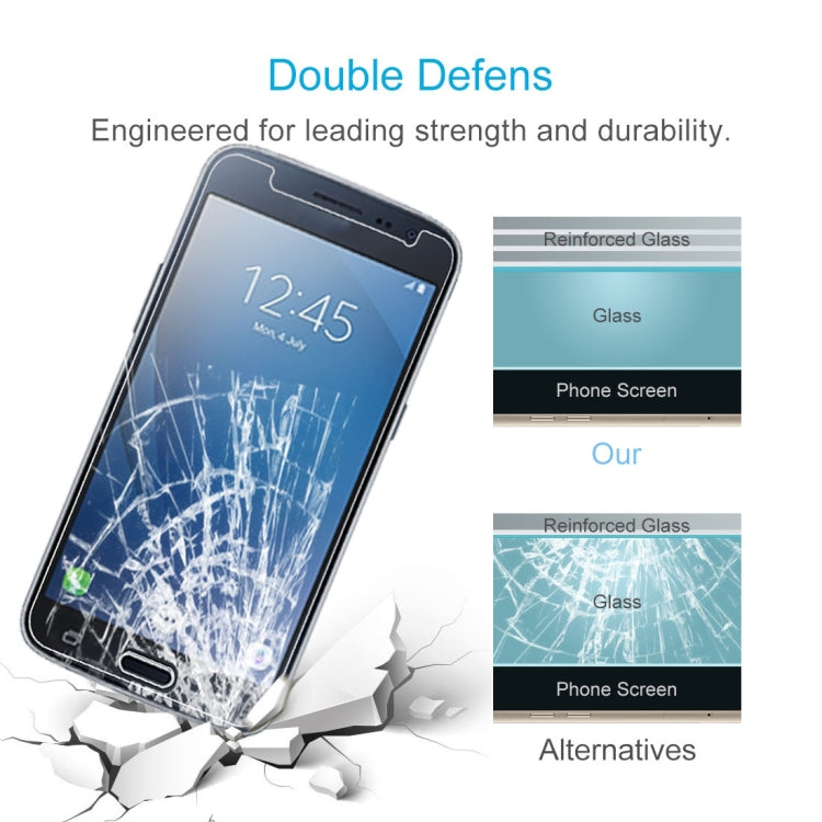 10 PCS 9H 2.5D Tempered Glass Film for Galaxy J2 (2016), For Galaxy J2 (2016)