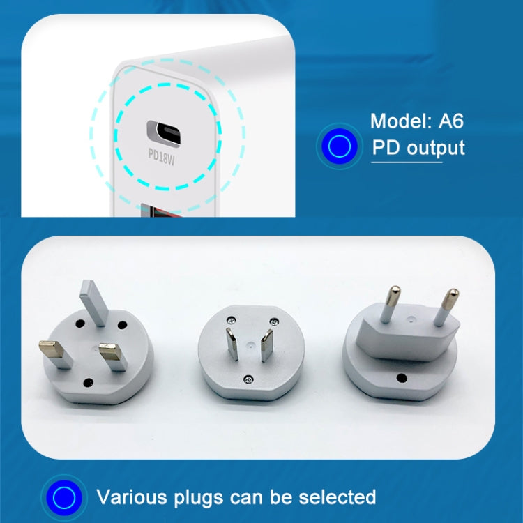 WLX-A6 4 Ports Quick Charging USB Travel Charger Power Adapter, UK Plug, UK Plug