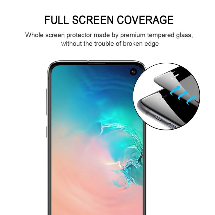 Lot de 25 films de protection d'écran incurvés en verre trempé 9H 2,5D de qualité supérieure pour Galaxy S10 E