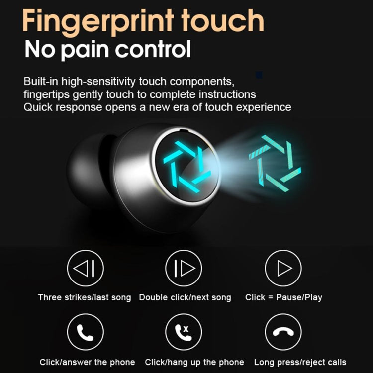 Galante S15 Bluetooth 5.0 True Wireless Bluetooth Earphone with Charging Box