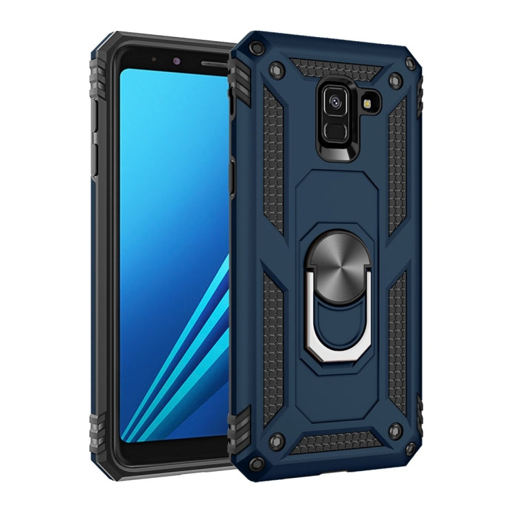 Coque de protection antichoc Armor en TPU et PC pour Galaxy A8 (2018), avec support rotatif à 360 degrés, pour Galaxy A8 (2018)
