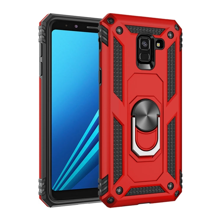 Coque de protection antichoc Armor en TPU et PC pour Galaxy A8 (2018), avec support rotatif à 360 degrés, pour Galaxy A8 (2018)