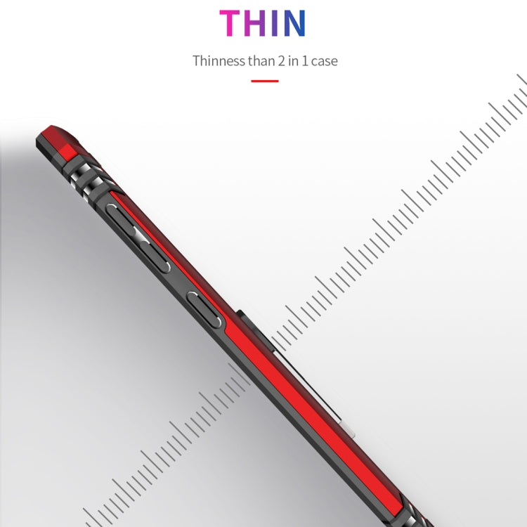 Coque de protection antichoc Armor en TPU et PC pour Galaxy A30, avec support rotatif à 360 degrés.