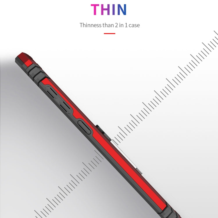 Coque de protection antichoc Armor en TPU et PC pour Galaxy A70, avec support rotatif à 360 degrés.