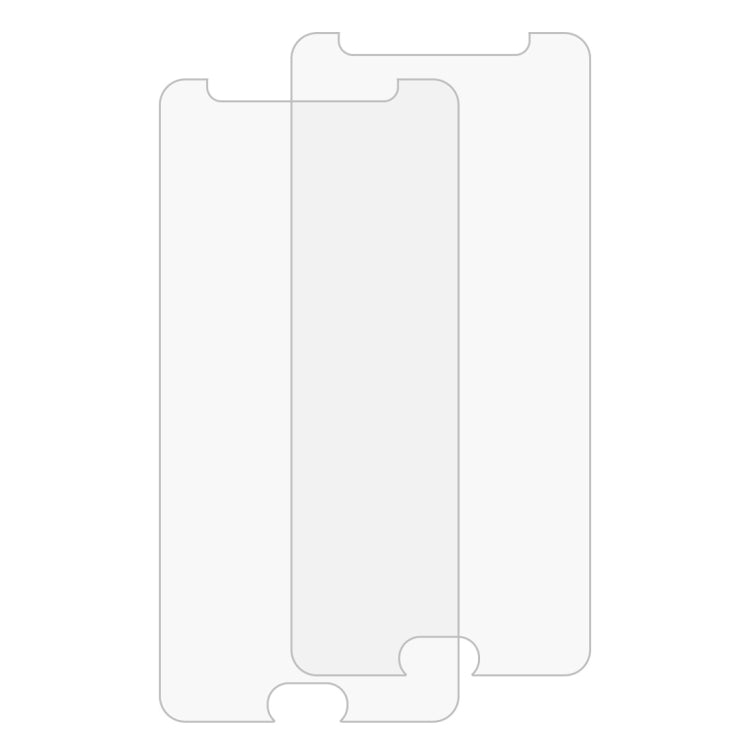 Lot de 2 films de protection d'écran en verre trempé antidéflagrant 2,5D pour Galaxy J7 Prime, dureté 9H, 0,26 mm