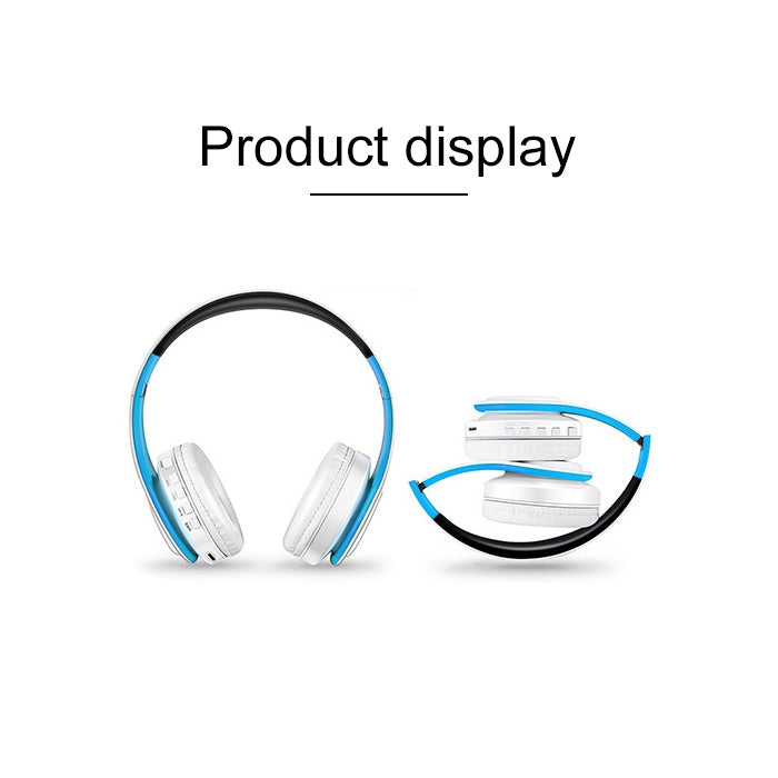 LPT660 Wireless Folding Sports Stereo Music Bluetooth Phones Earphones Support TF Card
