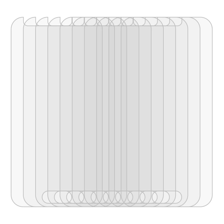 Lot de 10 films de protection d'écran en verre trempé antidéflagrant 2,5D pour Galaxy J1 Mini / J1 NXT / J105, dureté de surface 9H, 0,26 mm, pour J1 Mini / J1 NXT / J105