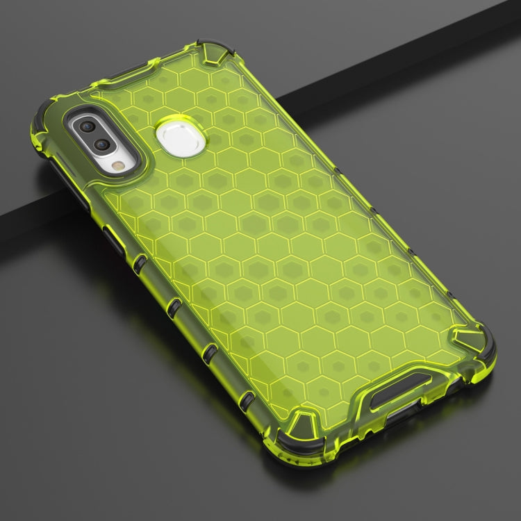 Shockproof Honeycomb PC + TPU Case for Galaxy A40