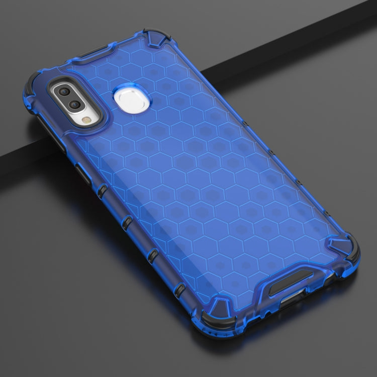 Shockproof Honeycomb PC + TPU Case for Galaxy A40, For Galaxy A40