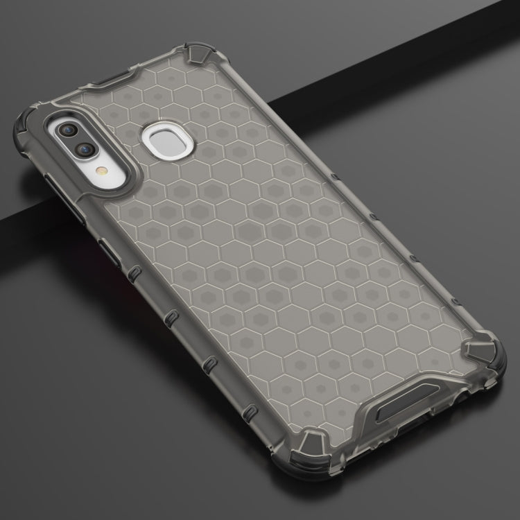 Shockproof Honeycomb PC + TPU Case for Galaxy A30, For Galaxy A30