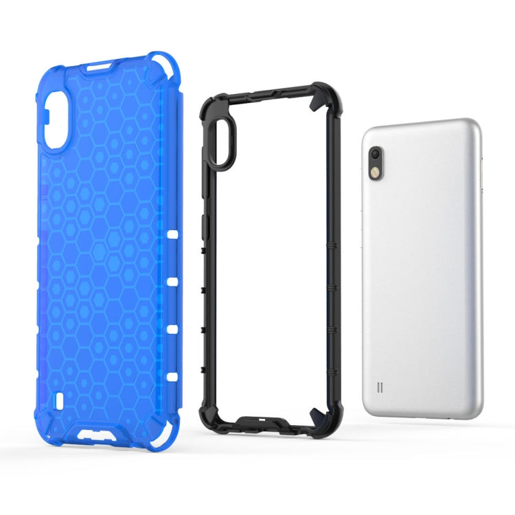 Coque antichoc en PC et TPU nid d'abeille pour Galaxy A10