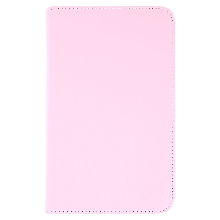 Étui en cuir à rabat horizontal et rotation à 360 degrés, texture litchi, pour Galaxy Tab A 8 (2019) / P200 / P205, avec support