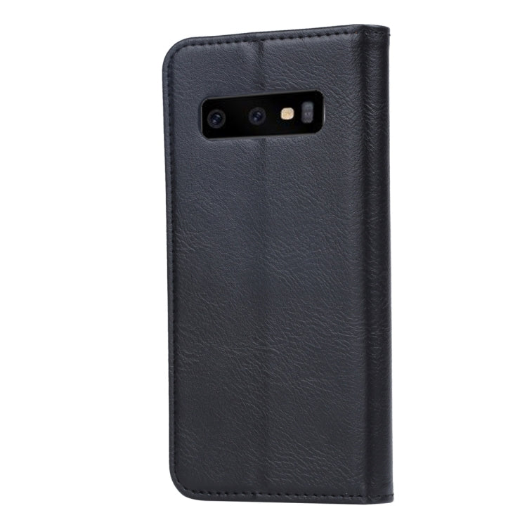 Knead Skin Texture Horizontal Flip Leather Case for Galaxy S10e, with Photo Frame & Holder & Card Slots & Wallet, For Galaxy S10e