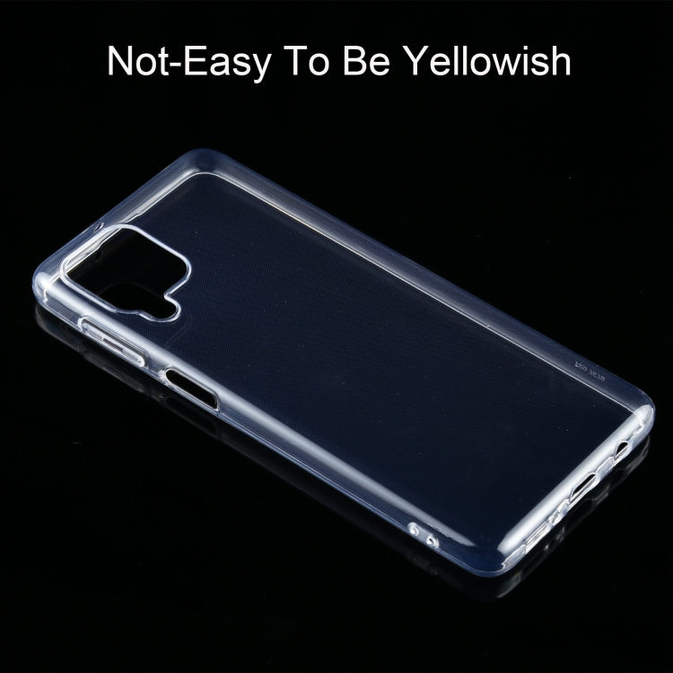 For Samsung Galaxy F62 0.75mm Ultra-thin Transparent TPU Soft Protective Case, For Samsung Galaxy F62