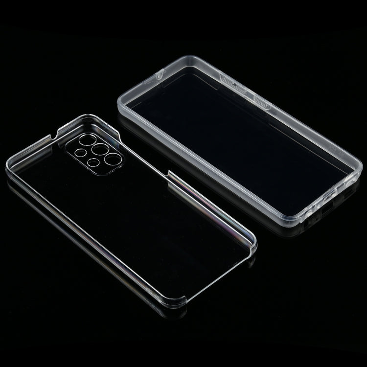 For Samsung Galaxy A32 4G PC+TPU Ultra-Thin Double-Sided All-Inclusive Transparent Mobile Phone Case, For Samsung Galaxy A32 4G