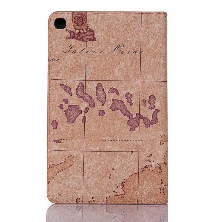 Map Texture Horizontal Flip Leather Case for Galaxy Tab A 8 (2019) P200 / P205,  with Holder & Card Slots & Wallet, Random Texture Delivery, For Galaxy Tab A 8 (2019)
