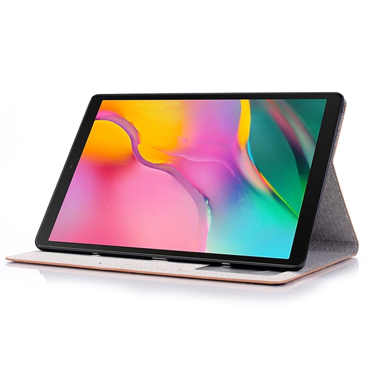 Étui à rabat horizontal en cuir texturé pour Galaxy Tab S5e 10.5 T720/T725, avec support, emplacements pour cartes et portefeuille, texture aléatoire, pour Galaxy Tab S5e